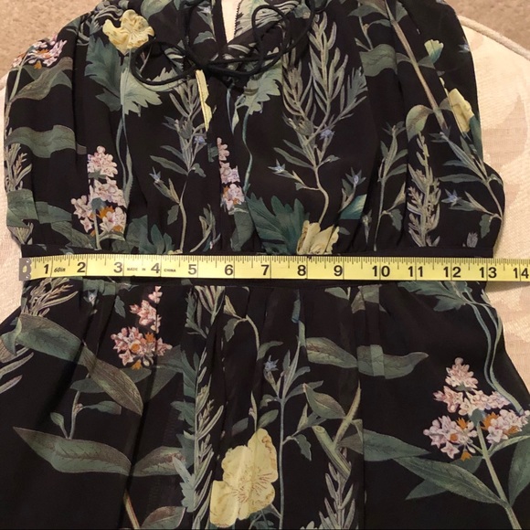 Lulus Leaf Your Mark Black Floral Print Maxi Dress - Picture 9 of 9